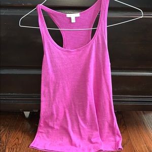 Delias basic purple tank top